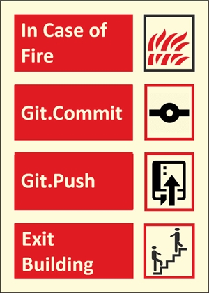 In Case of Fire with Keyboard layout for AL development in Visual Studio code